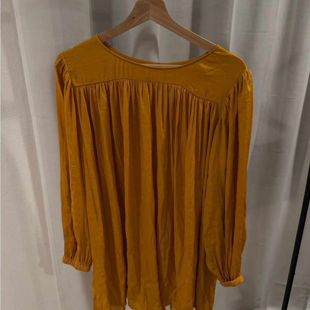 Women's Mustard Yellow dress